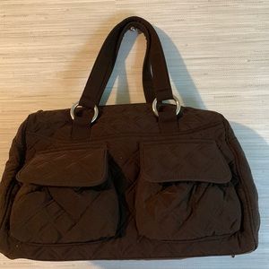 NWOT Vera Bradley Boston Purse in Espresso